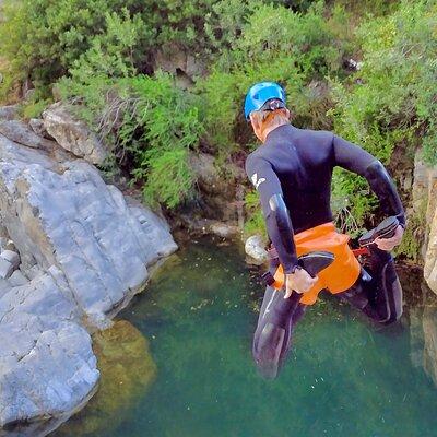 Private Guided Canyoning Adventure Benahavís River Walk