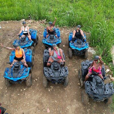 Atv jungle ride and ricks cafe from Montego Bay