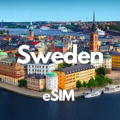 Sweden Data eSIM 500MB daily to 50GB 30 Days