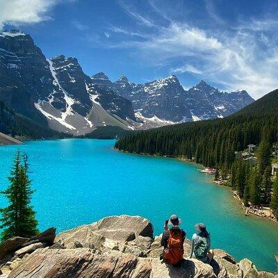 Banff/Canmore Shuttle to Moraine Lake and Lake Louise(1.5h each)