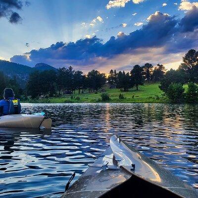 Sunset Kayak Tour in Rocky Mountain National Park