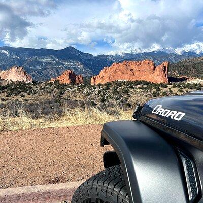 Garden of the Gods, Manitou Springs, Old Stage Road Jeep Tour