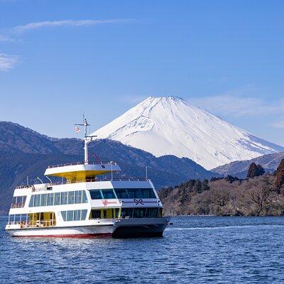 Mt Fuji & Hakone Cruise, Drum Show Bullet Train 1 Day from Tokyo 