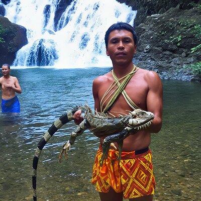 Waterfall Adventure with Indian Village Lunch from Panama City