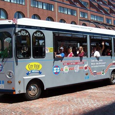 80-Min Narrated Trolley Tour of Historic Boston & Freedom Trail