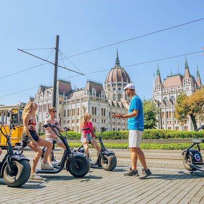 Guided Tours in Budapest on MonsteRoller e-Scooter