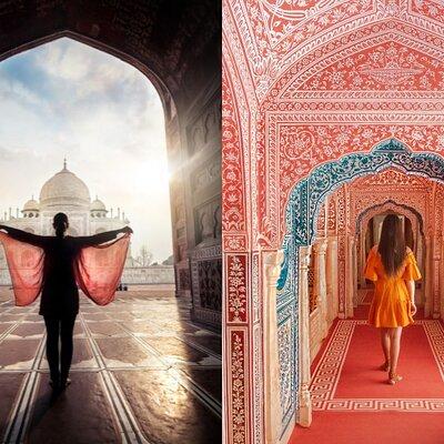 2 Days Private Golden Triangle Tour to Agra and Jaipur From Delhi