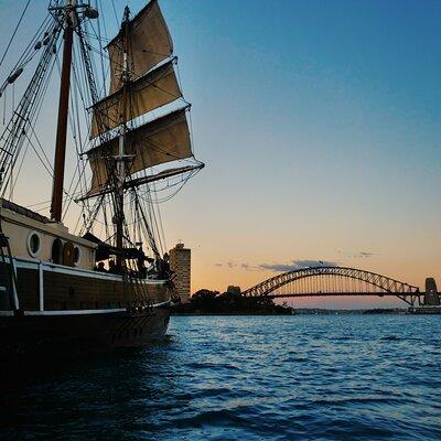 Sydney Harbour Tall Ship Twilight Dinner Cruise