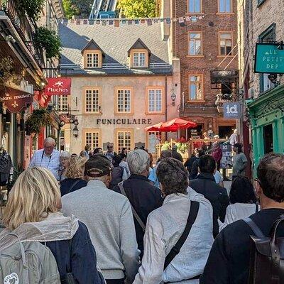 Quebec City Scenic Walking Tour with 1 Funicular Ride